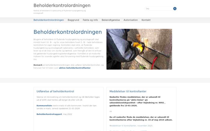 Screenshot of beholderkontrol.dk