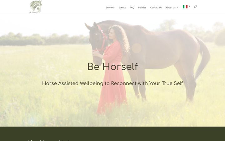 Screenshot of behorself.co.uk