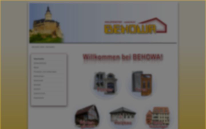 Screenshot of behowa.de