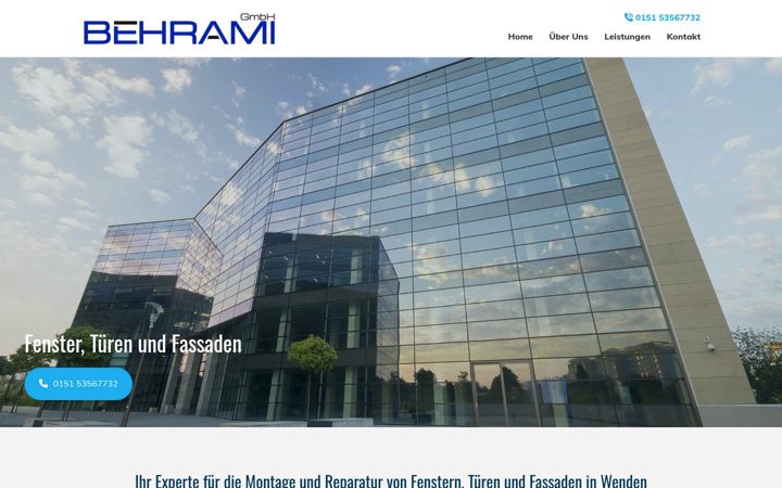 Screenshot of behrami-gmbh.de