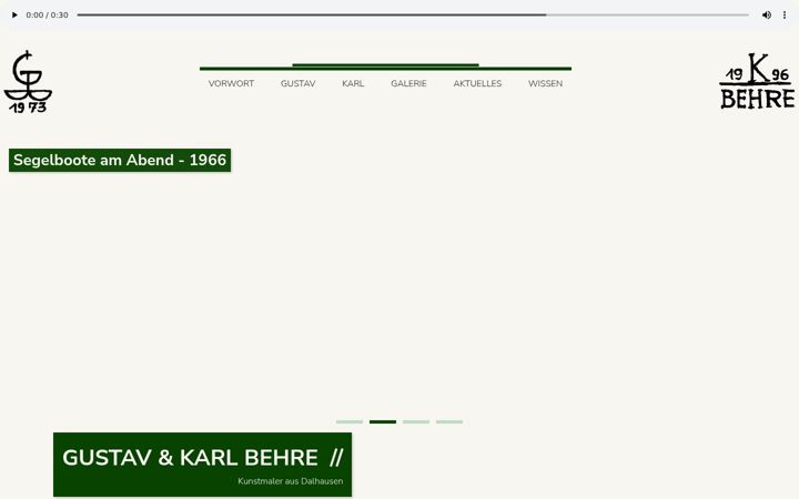 Screenshot of behre-kunstmaler.de