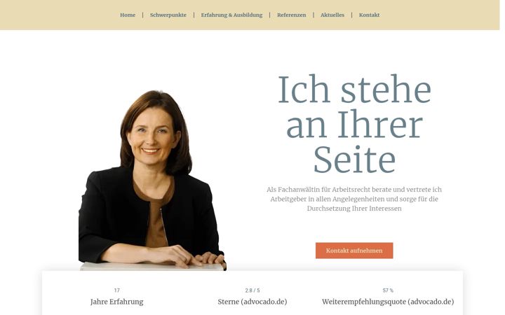 Screenshot of behrens-law.com