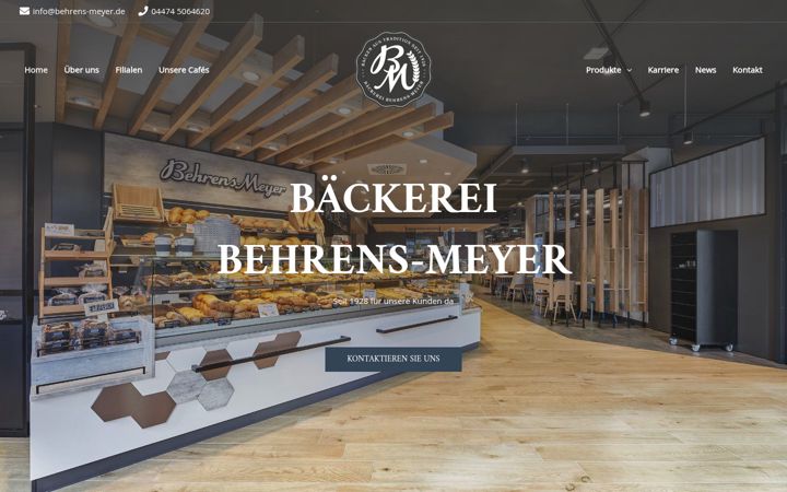 Screenshot stránky behrens-meyer.de
