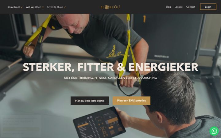 Screenshot of behuoli.nl