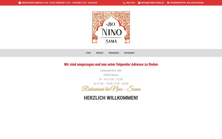 Screenshot of bei-nino-sama.de
