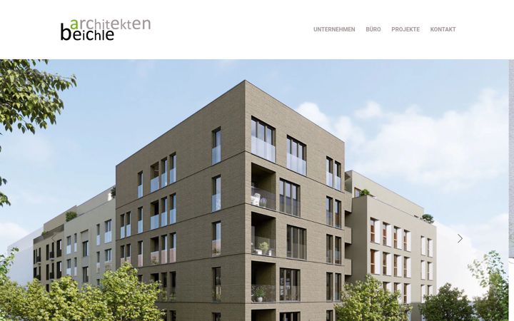 Screenshot of beichle-architekten.de