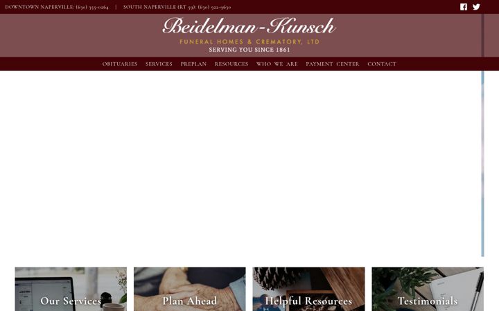 Screenshot of beidelmankunschfh.com
