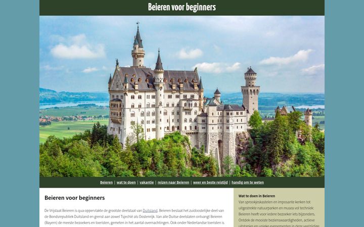 Screenshot of beierenvoorbeginners.nl