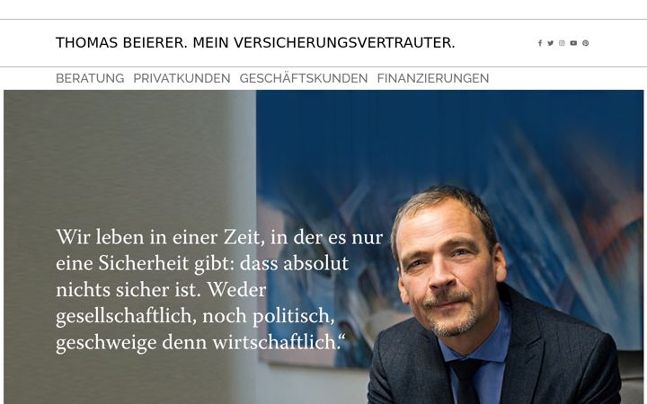 Screenshot of beierer.de