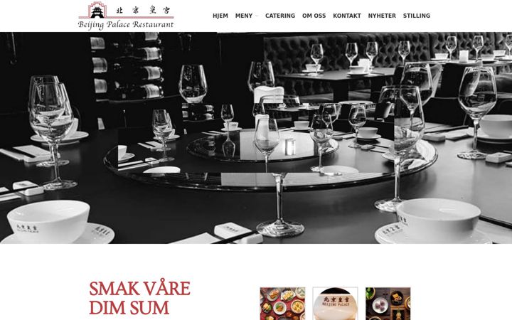 Screenshot of beijingpalace.no