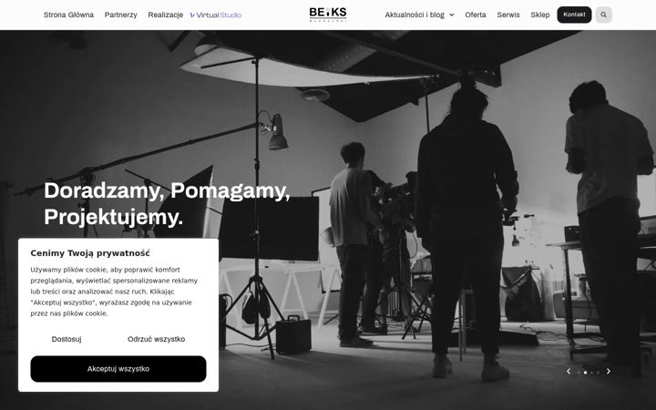 Screenshot of beiks.pl