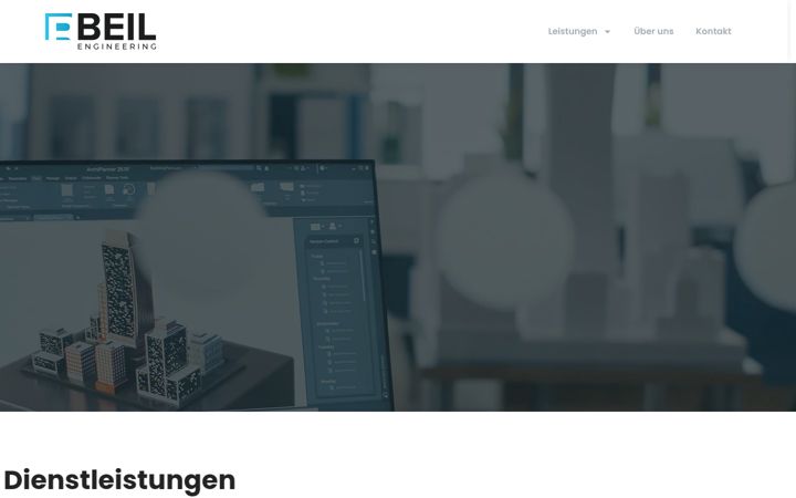 Screenshot of beil-engineering.de