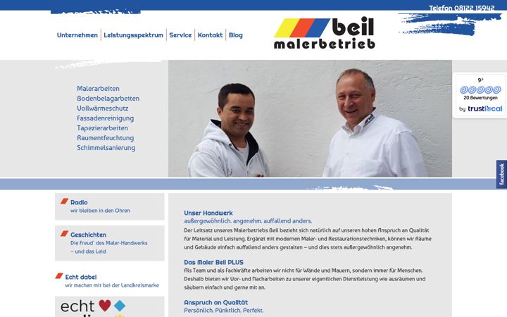 Képernyőkép: beil-malerbetrieb.de