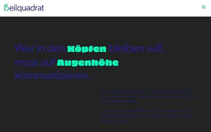 Képernyőkép: beilquadrat.de