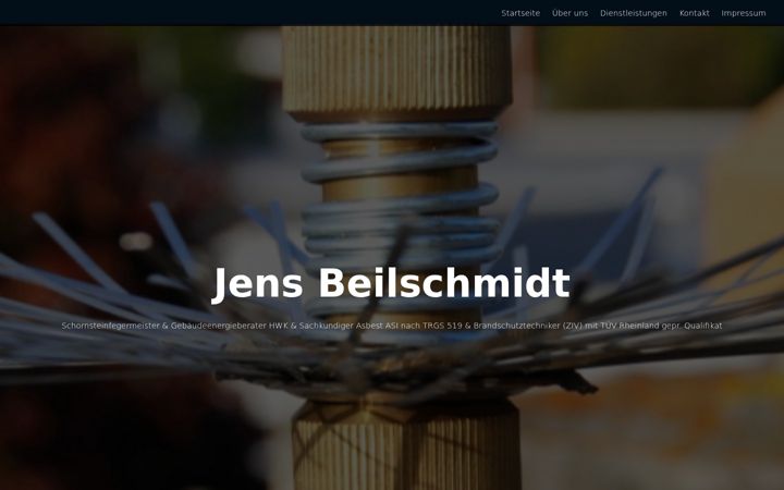 Captură de ecran a beilschmidt-schornsteinfeger.de