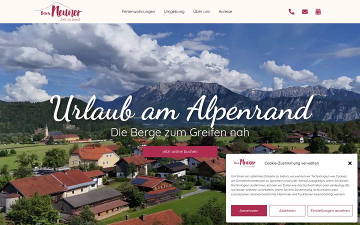 Ekraanipilt saidist beim-neuner.de