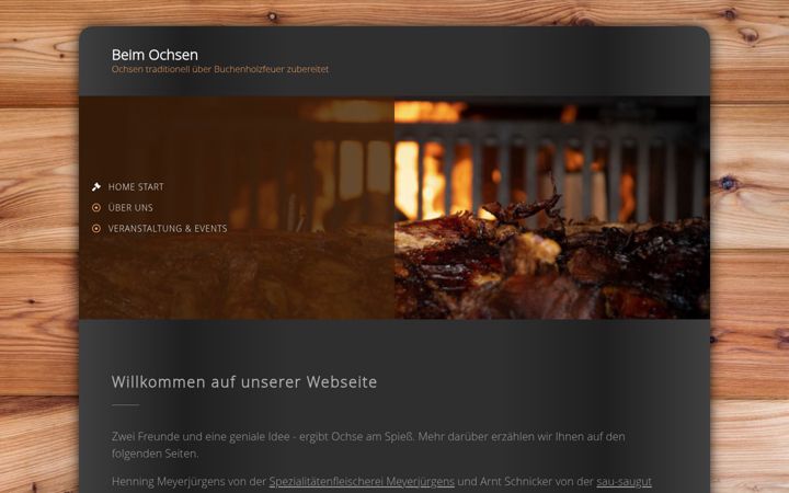 Captură de ecran a beim-ochsen.de