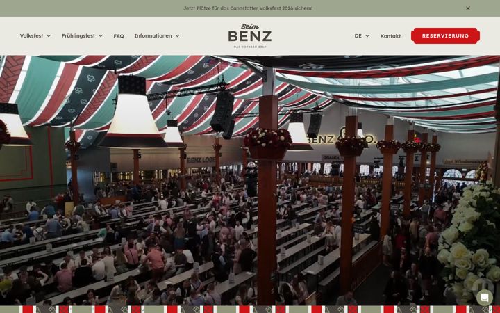 Screenshot of beimbenz.de