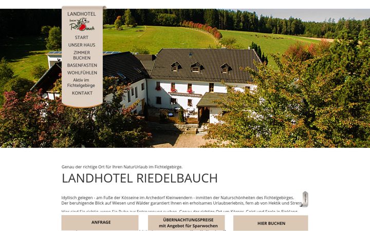 Screenshot of beimriedelbauch.de