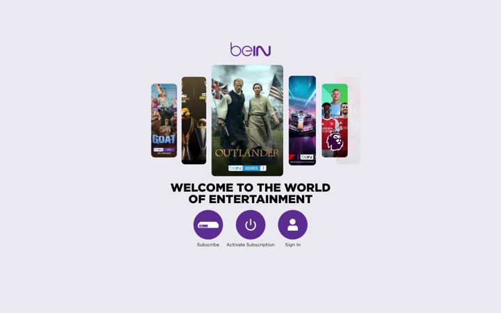 Screenshot of bein.pro