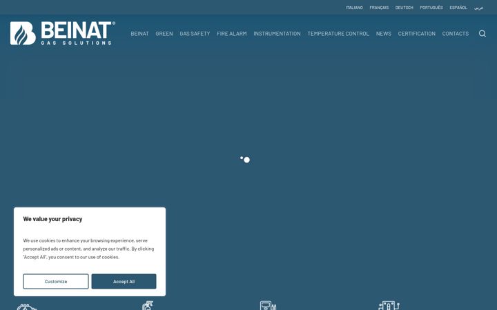 Screenshot of beinat.com