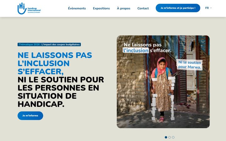 Screenshot of beinclusive.lu