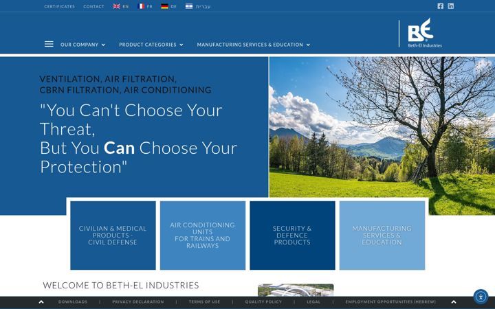 Screenshot of beind.com