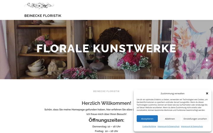 Képernyőkép: beinecke-floristik.de