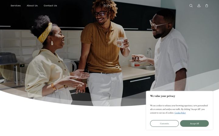 Screenshot of being-k.com