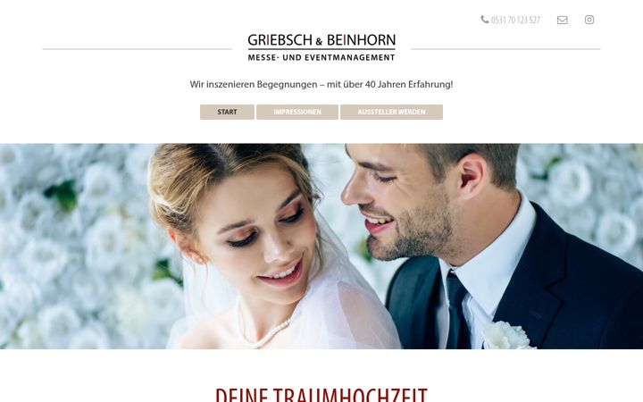 Screenshot of beinhorn-messen.de