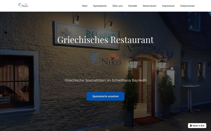 Screenshot of beinikobayreuth.de