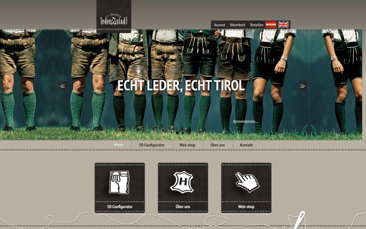 Screenshot of beinkleid.at