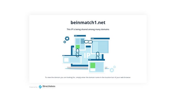Screenshot of beinmatch1.net