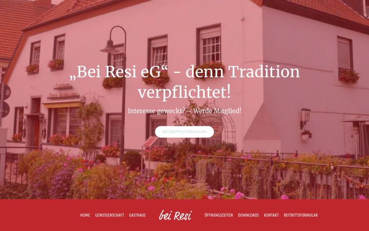 Екранна снимка на beiresi.de