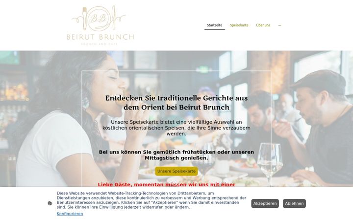 Screenshot of beirutbrunch.de