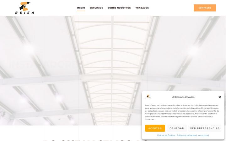 Screenshot of beisa.es