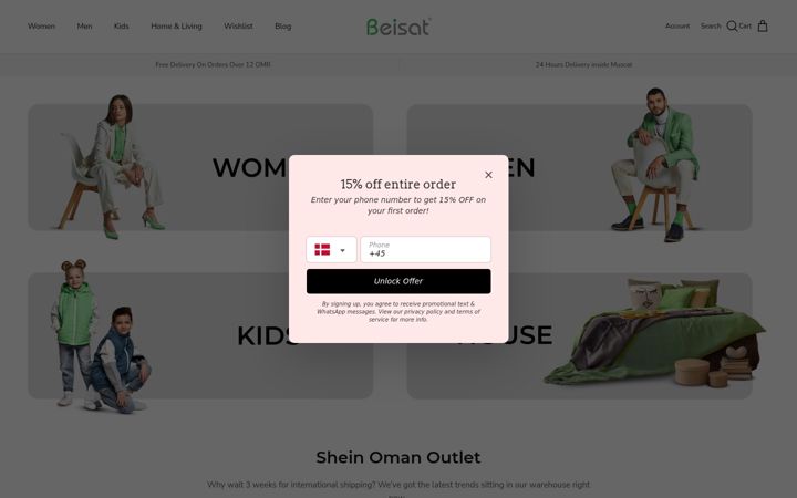 Ekrano kopija beisat.com