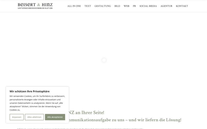 Екранна снимка на beisert-hinz.de