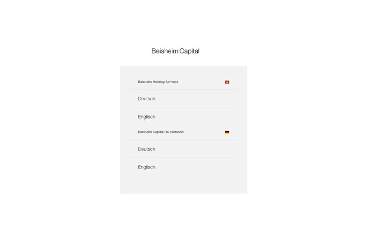 Screenshot of beisheim.com