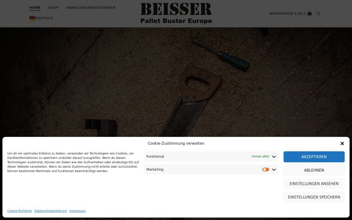Capture d'écran de beisser-tools.de