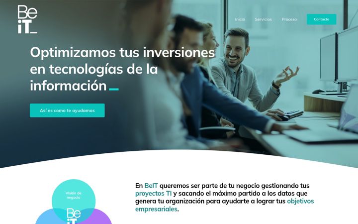 Screenshot of beitconsultores.com