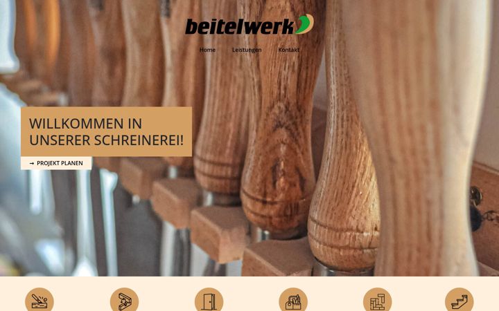 Screenshot of beitelwerk.com