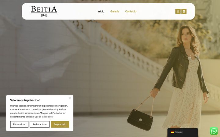 Screenshot of beitia1943.com