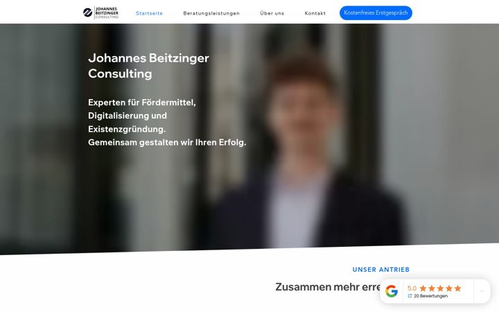 Screenshot of beitzinger-consulting.de
