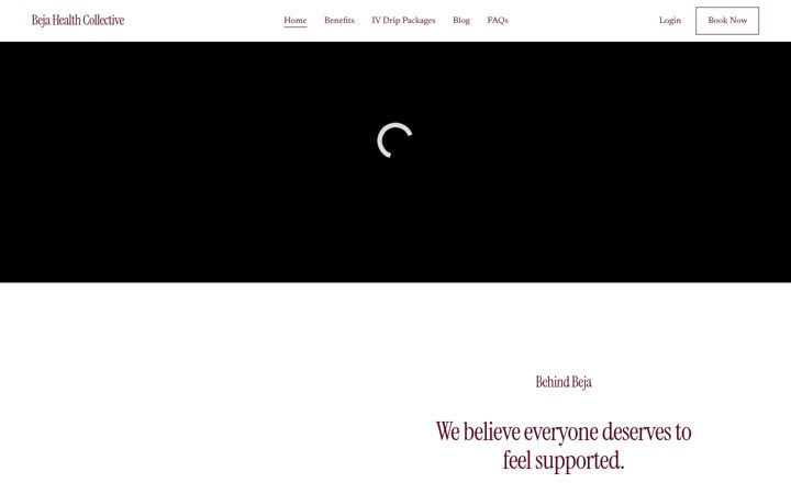 Screenshot of bejaaesthetics.com.au