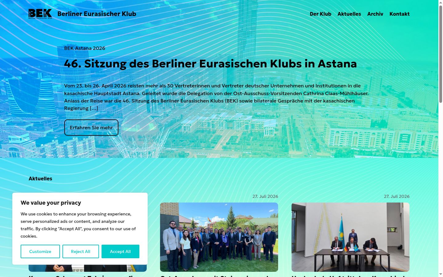 Screenshot tal-banner tal-kunsens muri qabel kwalunkwe interazzjoni