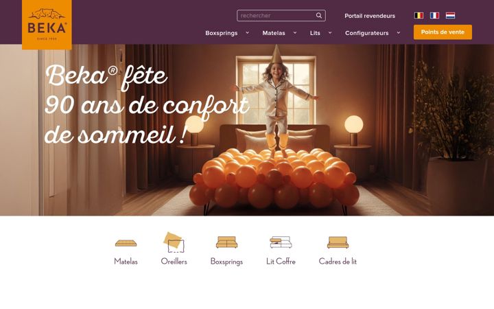 Posnetek zaslona beka-literie.fr
