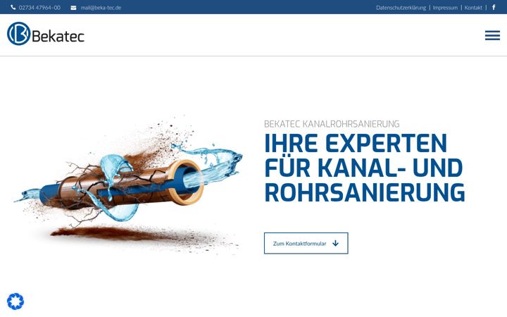 Screenshot of beka-tec.de