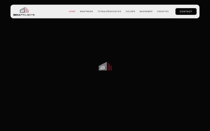 Zrzut ekranu bekaprojects.be