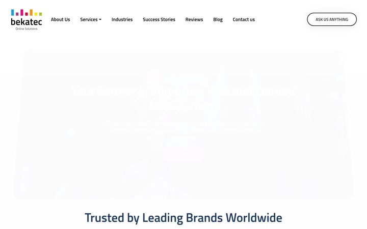 Screenshot of bekatec.ca